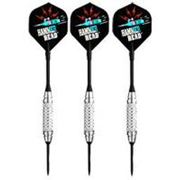 Click here to see larger photo of the Bottelsen Hammer Head Super Alloy Diamond Knurl Steel Tip Darts.