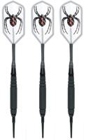 Click here to see larger photo of the Black Widow Soft Tip Darts - Smooth Barrel.