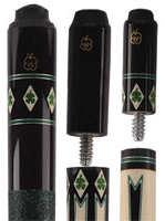 Click here to see larger photo of the McDermott 5 Piece "Growth Cue" Converts to a 32", 45" and 58" Cue.