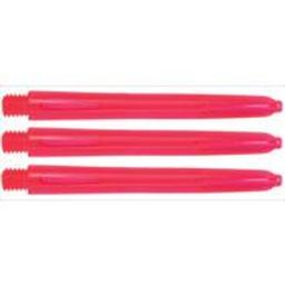 Click here to see larger photo of the Medium Pink Polycarbonate 2BA Dart Shafts.