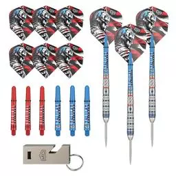 Click here to learn more about the DW (Dart World) Regulator 90% Tungsten Steel Tip Darts.