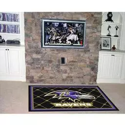 Click here to learn more about the Baltimore Ravens Rug 4''x6''.