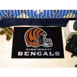 Click here to learn more about the Cincinnati Bengals Starter Rug 20"x30".