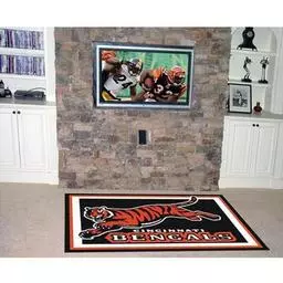 Click here to learn more about the Cincinnati Bengals Rug 5''x8''.