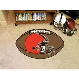 Click here to learn more about the Cleveland Browns Football Rug 20.5"x32.5".
