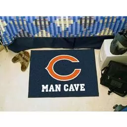 Click here to learn more about the Chicago Bears Man Cave Starter Rug 19"x30".