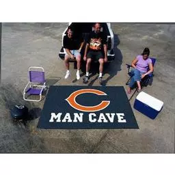 Click here to learn more about the Chicago Bears Man Cave UltiMat Rug 5''x8''.
