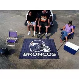 Click here to learn more about the Denver Broncos Tailgater Rug 5''x6''.