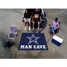Click here to learn more about the Dallas Cowboys Man Cave Tailgater Rug 5''x6''.