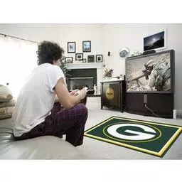 Click here to learn more about the Green Bay Packers Rug 4''x6''.