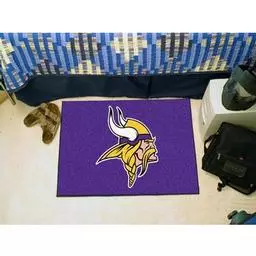 Click here to learn more about the Minnesota Vikings Starter Rug 20"x30".