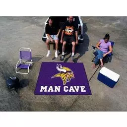 Click here to learn more about the Minnesota Vikings Man Cave Tailgater Rug 5''x6''.