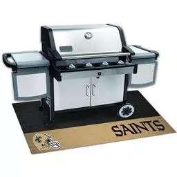 Click here to learn more about the New Orleans Saints Grill Mat 26"x42".