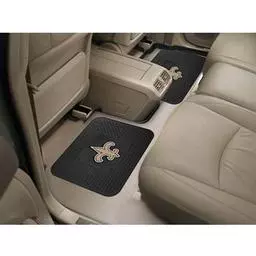 Click here to learn more about the New Orleans Saints Backseat Utility Mats 2 Pack 14"x17".