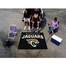 Click here to learn more about the Jacksonville Jaguars Tailgater Rug 5''x6''.