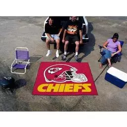 Click here to learn more about the Kansas City Chiefs Tailgater Rug 5''x6''.