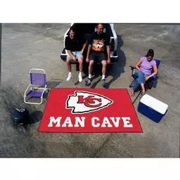 Click here to learn more about the Kansas City Chiefs Man Cave UltiMat Rug 5''x8''.