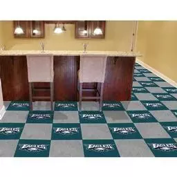 Click here to learn more about the Philadelphia Eagles Carpet Tiles 18"x18" tiles.