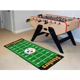 Click here to learn more about the Pittsburgh Steelers Runner 30"x72".