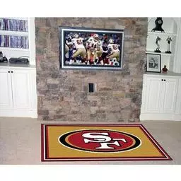 Click here to learn more about the San Francisco 49ers Rug 4''x6''.