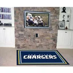 Click here to learn more about the San Diego Chargers Rug 4''x6'' Area Rug.