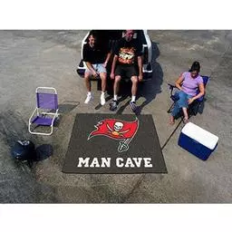 Click here to learn more about the Tampa Bay Buccaneers Man Cave Tailgater Rug 5''x6''.