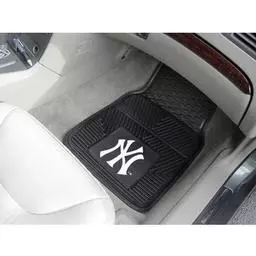Click here to learn more about the New York Yankees Heavy Duty 2-Piece Vinyl Car Mats 17"x27".