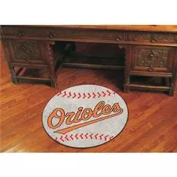 Click here to learn more about the Baltimore Orioles Baseball Mat 27" diameter.