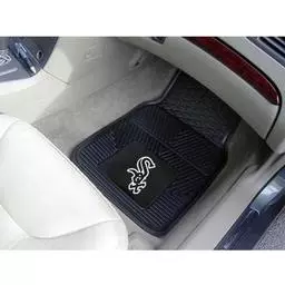 Click here to learn more about the Chicago White Sox Heavy Duty 2-Piece Vinyl Car Mats 17"x27".