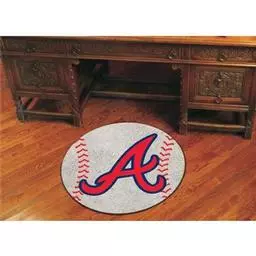 Click here to learn more about the Atlanta Braves Baseball Mat 27" diameter.
