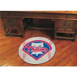 Click here to learn more about the Philadelphia Phillies Baseball Mat 27" diameter.
