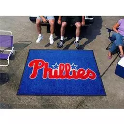 Click here to learn more about the Philadelphia Phillies Tailgater Rug 5''x6''.