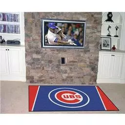 Click here to learn more about the Chicago Cubs Rug 4''x6''.