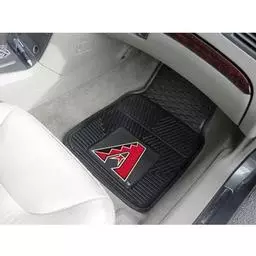 Click here to learn more about the Arizona Diamondbacks Heavy Duty 2-Piece Vinyl Car Mats 17"x27".