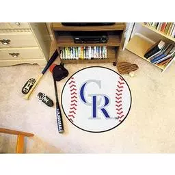Click here to learn more about the Colorado Rockies Baseball Mat 27" diameter.
