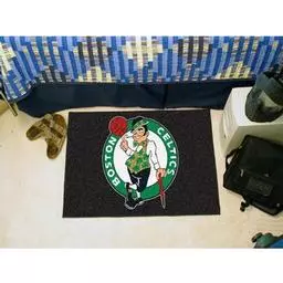 Click here to learn more about the Boston Celtics Starter Rug 19" x 30".
