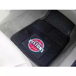 Click here to learn more about the Detroit Pistons Heavy Duty 2-Piece Vinyl Car Mats 17"x27".