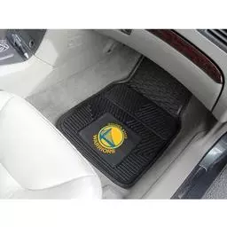 Click here to learn more about the Golden State Warriors Heavy Duty 2-Piece Vinyl Car Mats 17"x27".