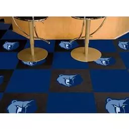 Click here to learn more about the Memphis Grizzlies Carpet Tiles 18"x18" tiles.