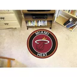 Click here to learn more about the Miami Heat Roundel Mat.