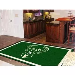 Click here to learn more about the Milwaukee Bucks Rug 5''x8''.