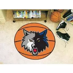 Click here to learn more about the Minnesota Timberwolves Basketball Mat 27" diameter.