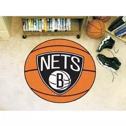 Click here to learn more about the Brooklyn Nets Basketball Mat 27" diameter.
