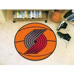 Click here to learn more about the Portland Trail Blazers Basketball Mat 27" diameter.