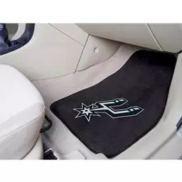 Click here to learn more about the San Antonio Spurs 2-piece Carpeted Car Mats 17"x27".