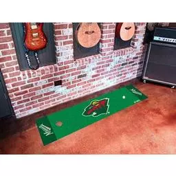 Click here to learn more about the Minnesota Wild Putting Green Mat.