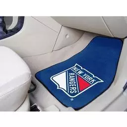 Click here to learn more about the New York Rangers 2-pc Printed Carpet Car Mats 17"x27".