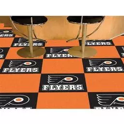 Click here to learn more about the Philadelphia Flyers Team Carpet Tiles.