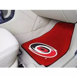 Click here to learn more about the Carolina Hurricanes 2-pc Printed Carpet Car Mats 17"x27".