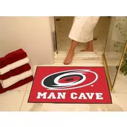 Click here to learn more about the Carolina Hurricanes Man Cave All-Star Mat 33.75"x42.5".